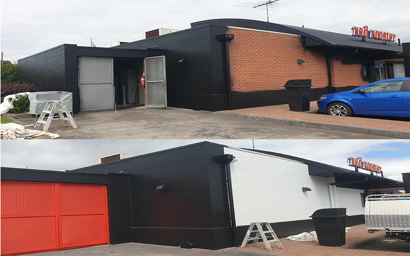 Exterior house painting in Melbourne with clean and durable finish